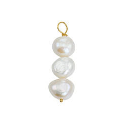 TRIPLE PEARL CHARM