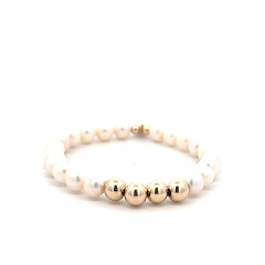PEARL FOUR 7MM GOLD
