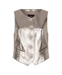 GILET GAELLE METALLIC