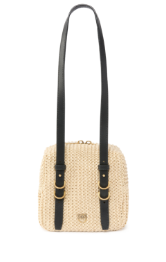 TAS CUBIC BAG RAFIA