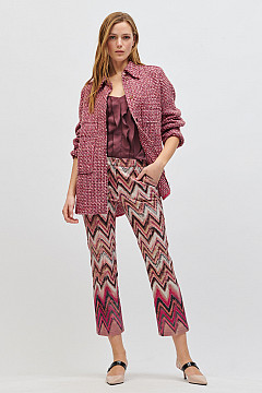 BROEK PRINT BABYFLARED