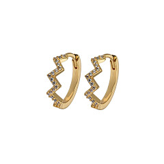 ZIGZAG HOOPS MEDIUM