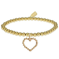 HEART OPEN HANG GOLD