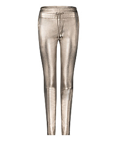 BROEK POGGY METALLIC