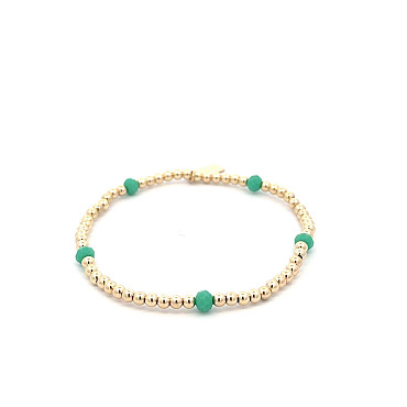 DOT 5 SMALL JADE GOLD