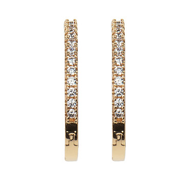 HOOPS LARGE WHITE