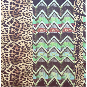 SCARF S CHEVRONS SAUVAGE
