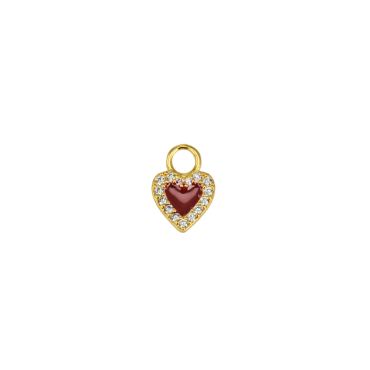 HEARTS CHARM ENAMEL