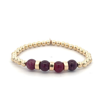 LOURDES BURGUNDY GOLD