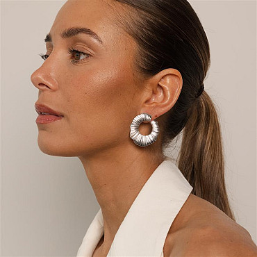 EARRINGS AUREL SILVER