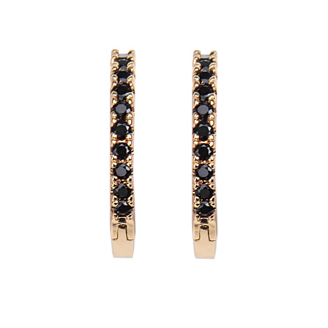 HOOPS BLACK MEDIUM