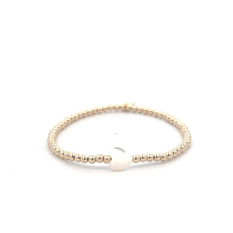 HEART SOLEIL PEARL GOLD