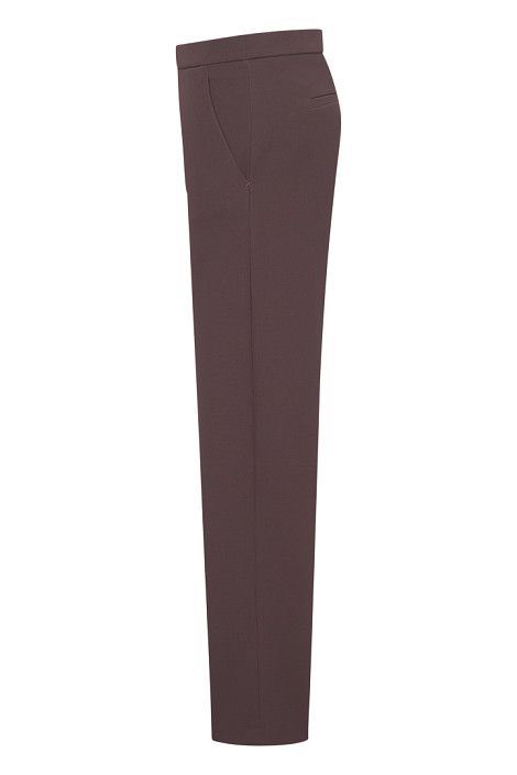 BROEK PALINA LONG CHOCOLATE