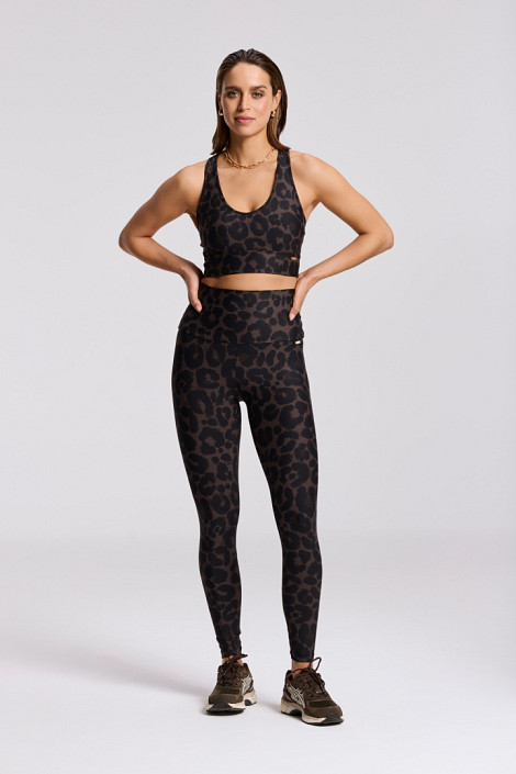 CLASSIC LEGGING LEOPARD CACAO