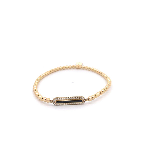 BAR SMALL CC BLACK GOLD