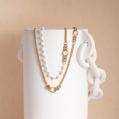 NECKLACE DITA MULTI PEARLS