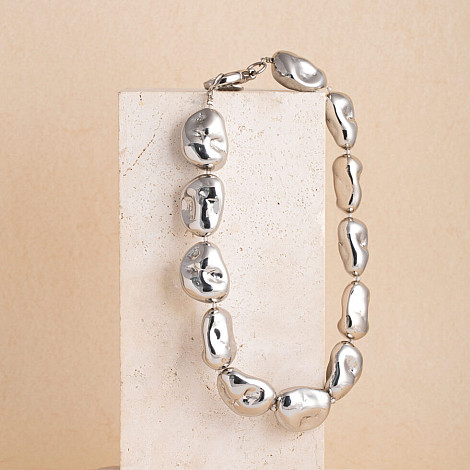 NECKLACE OCEANE SILVER