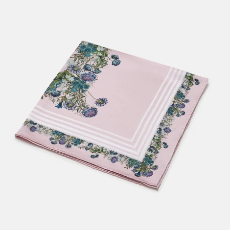 FLOWERING PINK F SCARF