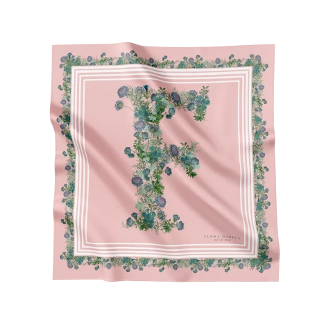 FLOWERING PINK F SCARF