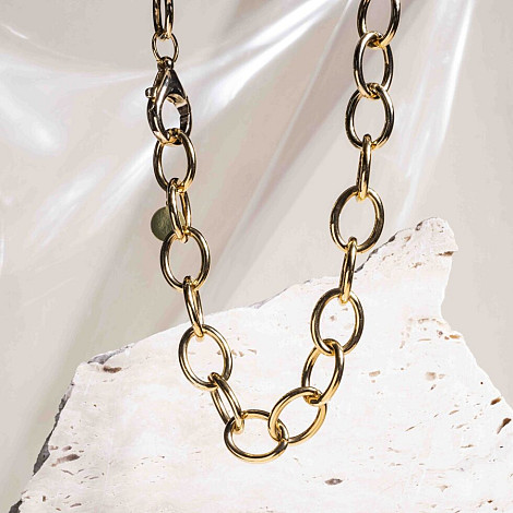 NECKLACE MICA GOLD