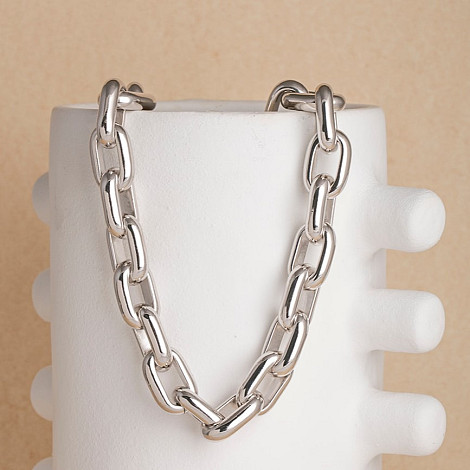 NECKLACE LIMA LARGE SILVER