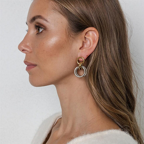 EARRINGS MAEVE BICOLOR