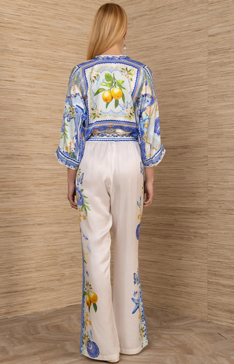 BROEK 5YXP570A MAUVE