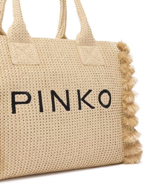 TAS BEACH SHOPPER RAFIA