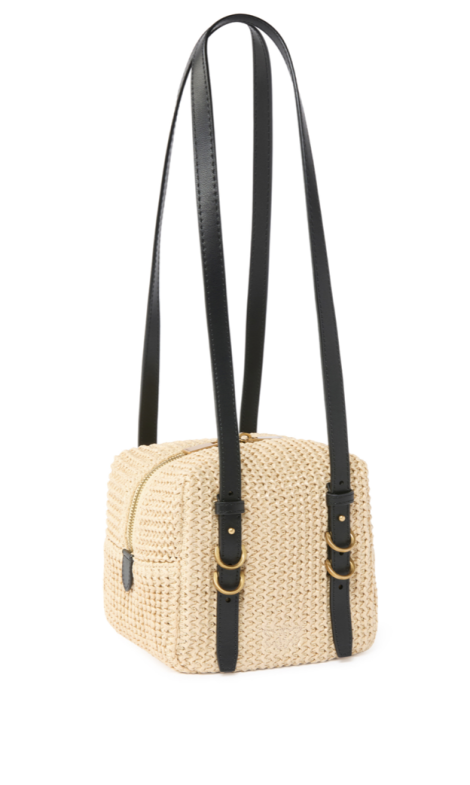 TAS CUBIC BAG RAFIA