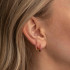 HOOPS MEDIUM CERISE