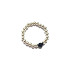 RING BLACK SILVER
