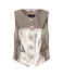 GILET GAELLE METALLIC