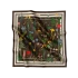 BROWN FLOWER FIELD SCARF