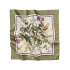 GREEN FLORA SCARF